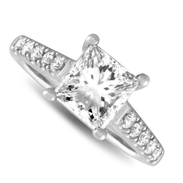 Lucida Style Engagement Ring