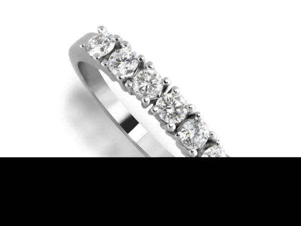 Separated Prong Diamond Ring 0.45 Carats - Sarkisians Jewelry