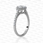 Engagement rings center diamonds