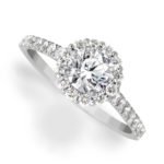 ENgagement ring diamond center stone