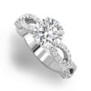 Engagement ring center diamond