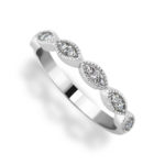 Stackable Ladies Wedding Ring