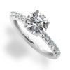 engagement ladies center diamond ring