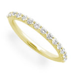 Diamond Anniversary Fashion Stachable Ring