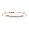 Diamonds Italian Bangle Bracelet