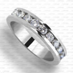 Channel Set diamond ring 4709-1