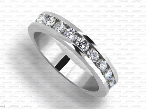 Channel Set diamond ring 4709-1
