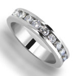 Channel Set diamond ring 4709