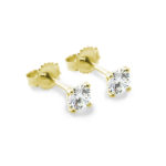 Diamond Stud earrings -1-2