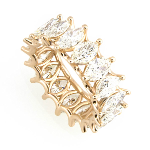 5 carat diamond eternity wedding ring