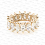 5 carat diamond eternity wedding ring-3