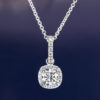 DIamond Halo pendant PN708-7