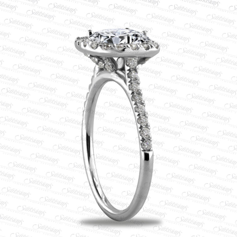 Diamond Center Engagement ring LR7990-1-0.