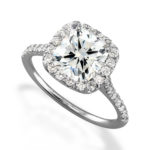 Diamond Center Engagement ring LR7990