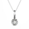 Diamond Halo Pendant-1
