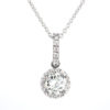 Diamond Halo Pendant-3