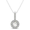 Diamond Halo Pendant 31791