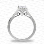 Cushion Halo Engagement ring LR8233