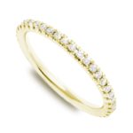Yellow gold anniversaary diamond ring LR8290Y-8