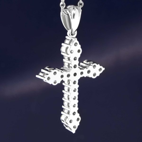 Diamond Cross Pendant PN551-1