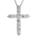 Diamond Cross Pendant PN686-7