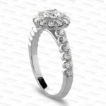 Diamond Engagement Halo RIng LR8357-3