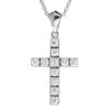 Diamond cross pendant Pn544-5