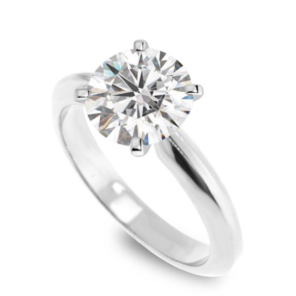 Four Prong Solitaire ENgagement RIng LR8387-6