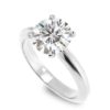 Four Prong Solitaire ENgagement RIng LR8387-6