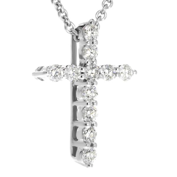 cross diamond pendant