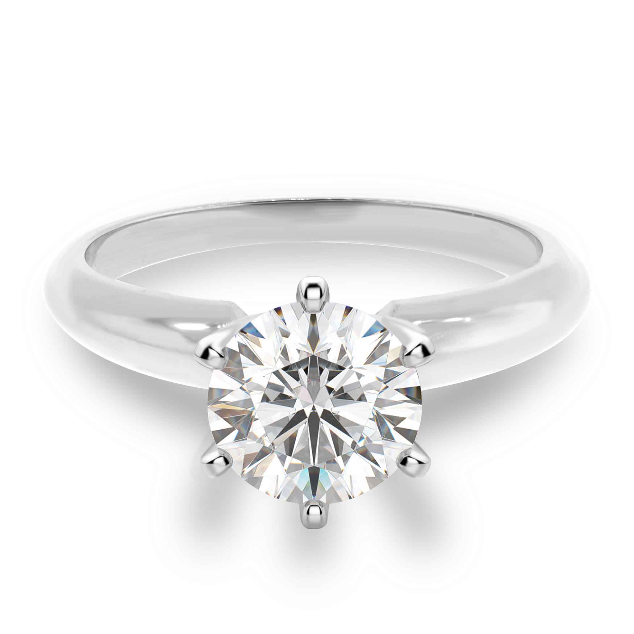 Classic 6-Prong Solitaire Ring - Sarkisians Jewelry