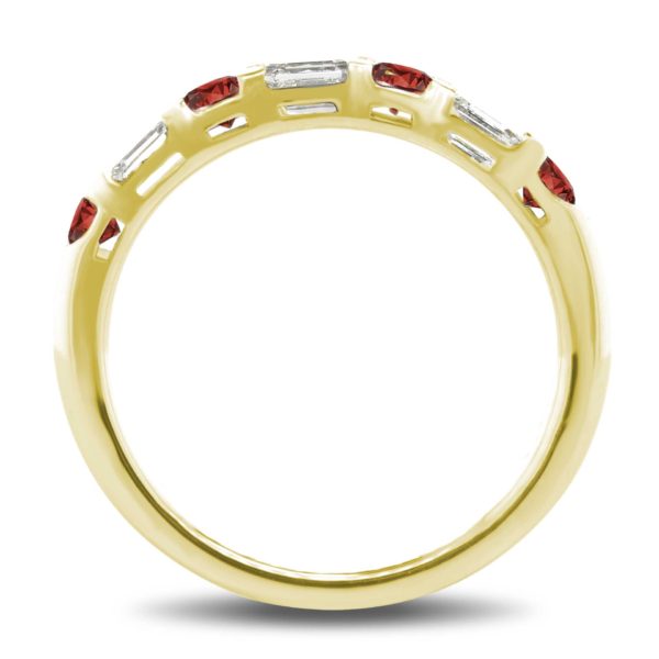 RUBY AND DIAMOND RING LR9117-10