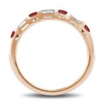 RUBY AND DIAMOND RING LR9117-11