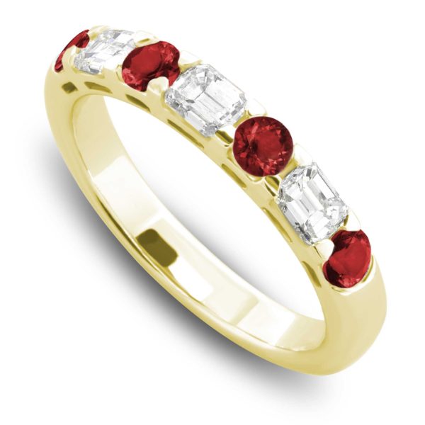 RUBY AND DIAMOND RING LR9117-7