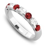 RUBY AND DIAMOND RING LR9117-8