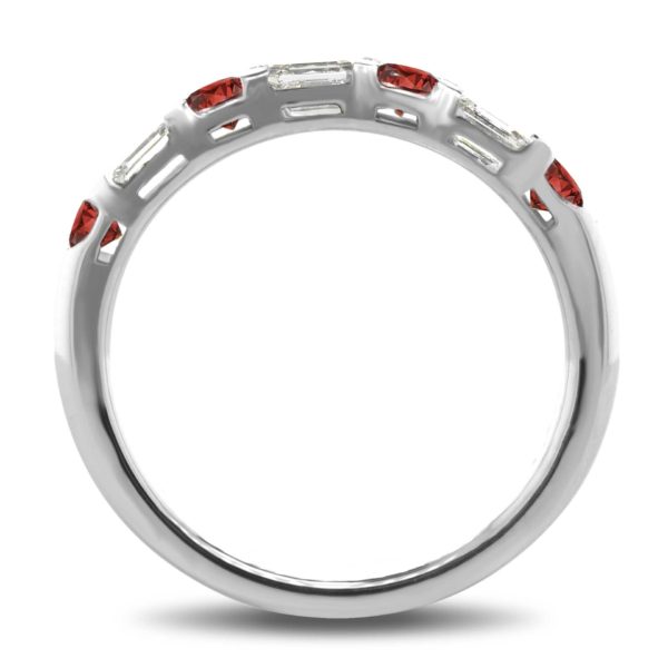 RUBY AND DIAMOND RING LR9117-9