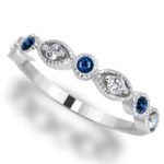 Sapphire Stackable RIng LR8407