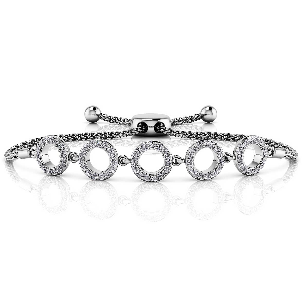 3 Prong Diamond Tennis Bracelet - Sarkisians Jewelry