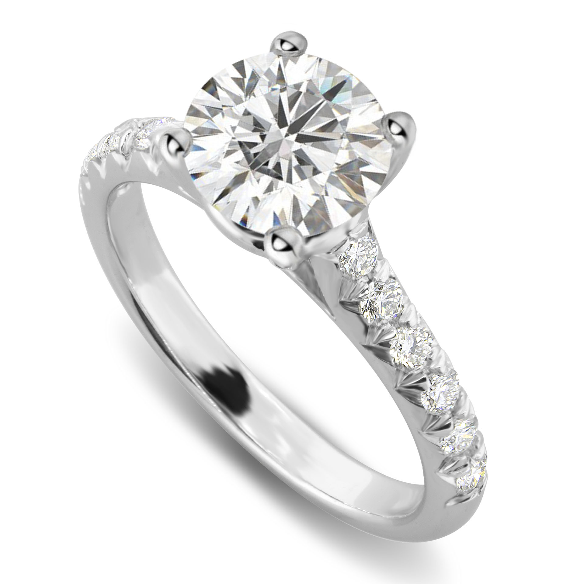 Prong Engagement Ring