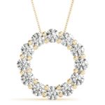 Circle of Life Diamond Pendant Necklace 31484-1-1