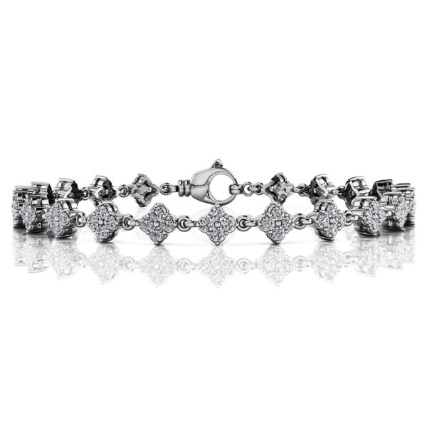 Diamond Flouer Bracelet