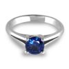 Genuine blue sapphire ring LR7887-1