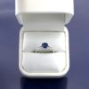 Genuine blue sapphire ring LR7887-5