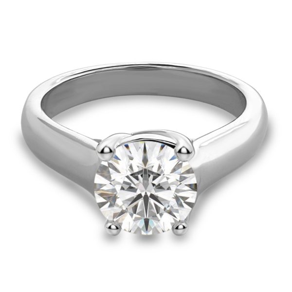 Lucida Style Solitaire Engagement Ring LR5366