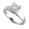 Princess, Cushion and Asscher Cut Diamond Solitaire Engagement Ring LR5844