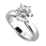 Solitaire Diamond Engagement Ring LR5990