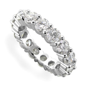 16 Diamonds Ladies Wedding Eternity Ring