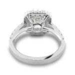 Cushion Halo Diamond Engagement Ring LR9120-3