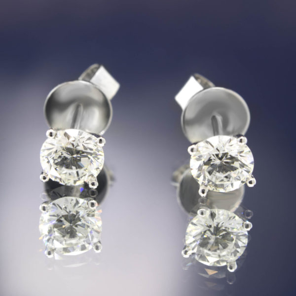 Diamond Stud Earrings ST-MR087-5