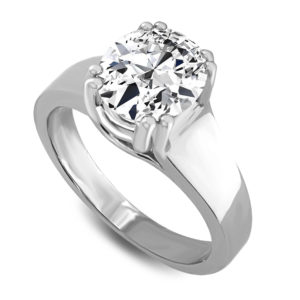 Double Prong Solitaire Engagement RIng LR6174-4